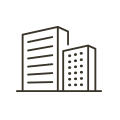 Commercial buildings icon