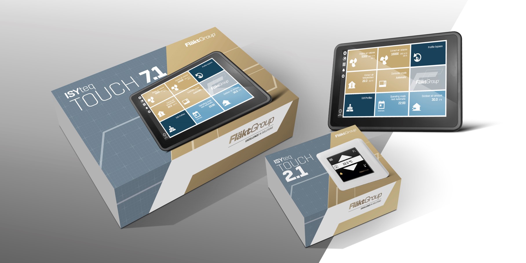 ISYteq controls for ahu from flaktgroup