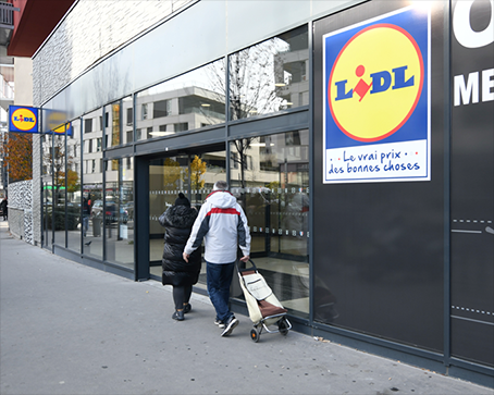 Magasin Lidl, Nanterre