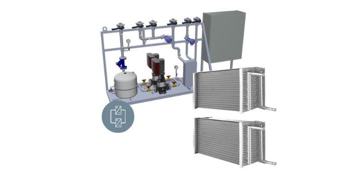 ECOFLOW & MULTIFLOW Run Around Coil Heat Exchanger