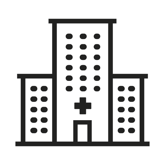 Hospital icon Hospital icon