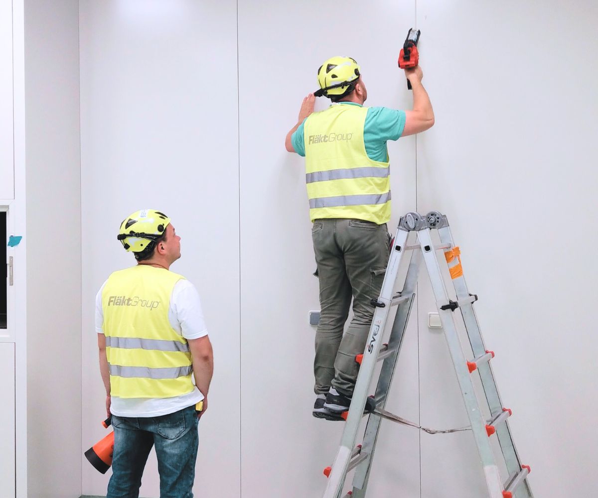 Installation of clean rooms solutions Installation of clean rooms solutions